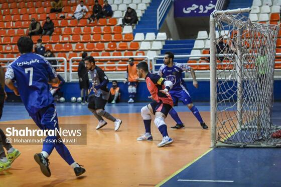 گزارش تصویری | لیگ دسته اول فوتسال | مسابقه وفاشمش مشهد و مقاومت همدان