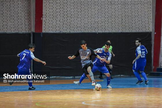 گزارش تصویری | لیگ دسته اول فوتسال | مسابقه وفاشمش مشهد و مقاومت همدان
