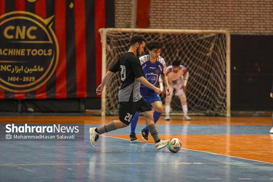 گزارش تصویری | لیگ دسته اول فوتسال | مسابقه وفاشمش مشهد و مقاومت همدان