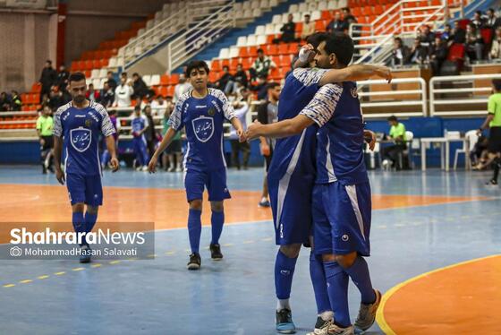 گزارش تصویری | لیگ دسته اول فوتسال | مسابقه وفاشمش مشهد و مقاومت همدان