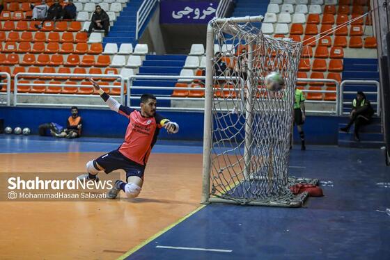 گزارش تصویری | لیگ دسته اول فوتسال | مسابقه وفاشمش مشهد و مقاومت همدان
