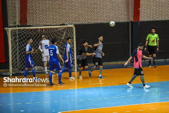 گزارش تصویری | لیگ دسته اول فوتسال | مسابقه وفاشمش مشهد و مقاومت همدان