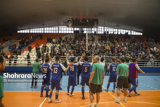 گزارش تصویری | لیگ دسته اول فوتسال | مسابقه وفاشمش مشهد و مقاومت همدان