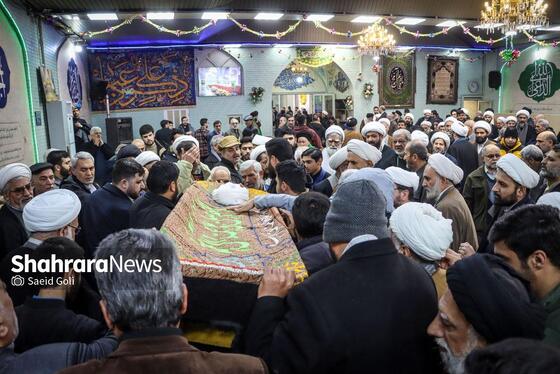 گزارش تصویری | آیین تشییع پیکر آیت‌الله «محمدهادی عبدخدایی»