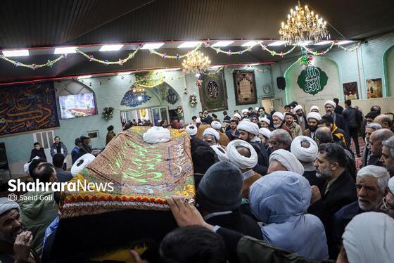 گزارش تصویری | آیین تشییع پیکر آیت‌الله «محمدهادی عبدخدایی»