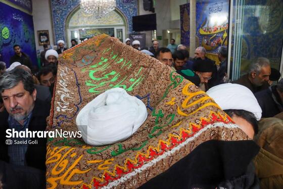 گزارش تصویری | آیین تشییع پیکر آیت‌الله «محمدهادی عبدخدایی»
