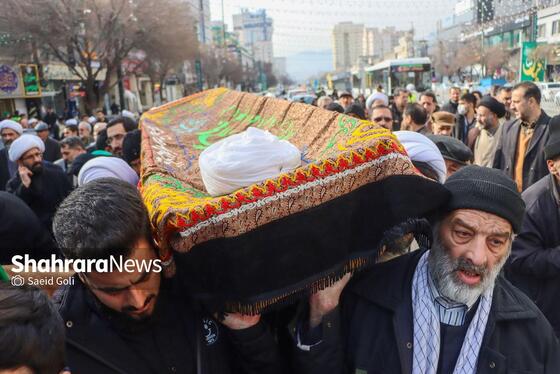 گزارش تصویری | آیین تشییع پیکر آیت‌الله «محمدهادی عبدخدایی»