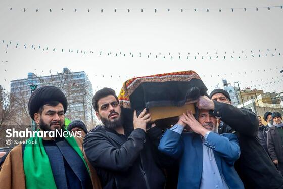 گزارش تصویری | آیین تشییع پیکر آیت‌الله «محمدهادی عبدخدایی»