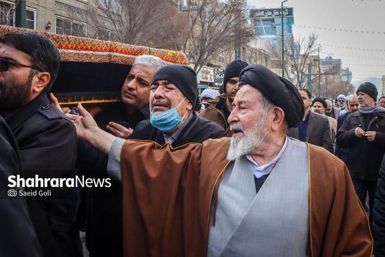 گزارش تصویری | آیین تشییع پیکر آیت‌الله «محمدهادی عبدخدایی»