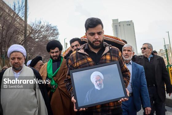 گزارش تصویری | آیین تشییع پیکر آیت‌الله «محمدهادی عبدخدایی»