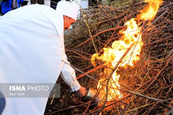 گزارش تصویری | آیین جشن سده کرمان