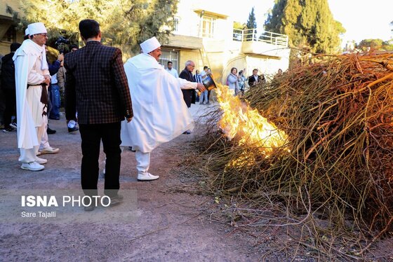 گزارش تصویری | آیین جشن سده کرمان
