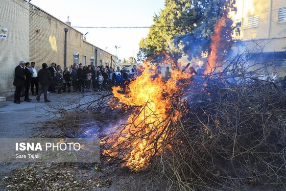 گزارش تصویری | آیین جشن سده کرمان