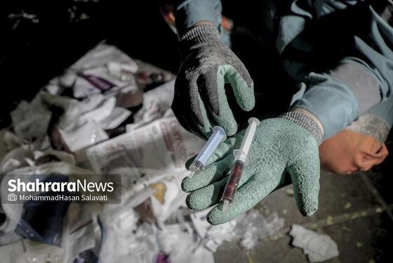 گزارش تصویری | رد عفونت بر آسفالت شهر