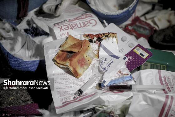 گزارش تصویری | رد عفونت بر آسفالت شهر