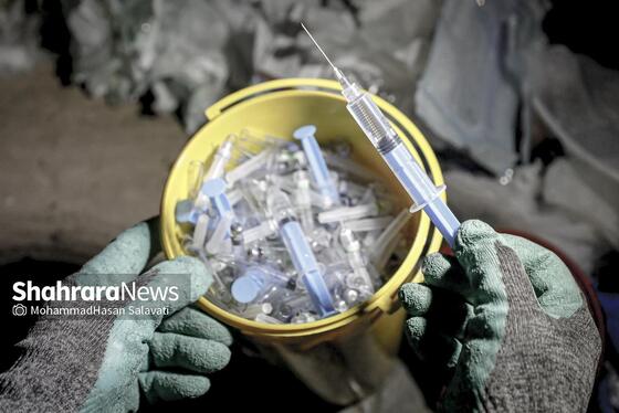 گزارش تصویری | رد عفونت بر آسفالت شهر