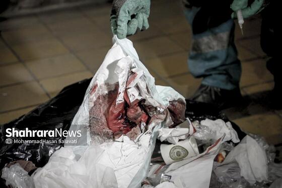 گزارش تصویری | رد عفونت بر آسفالت شهر