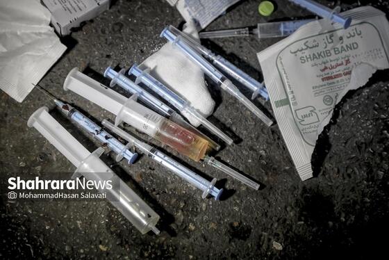 گزارش تصویری | رد عفونت بر آسفالت شهر