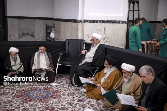 گزارش تصویری | مراسم ترحیم مرحوم آیت‌الله محمدهادی عبدخدایی در حرم مطهر رضوی