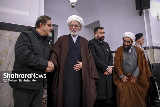 گزارش تصویری | مراسم ترحیم مرحوم آیت‌الله محمدهادی عبدخدایی در حرم مطهر رضوی