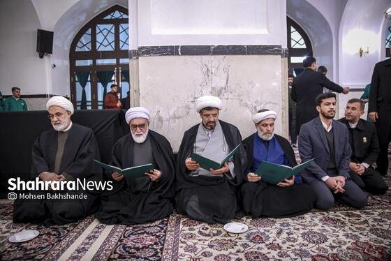 گزارش تصویری | مراسم ترحیم مرحوم آیت‌الله محمدهادی عبدخدایی در حرم مطهر رضوی