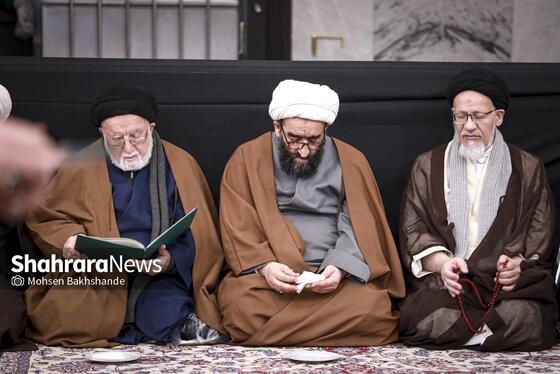 گزارش تصویری | مراسم ترحیم مرحوم آیت‌الله محمدهادی عبدخدایی در حرم مطهر رضوی