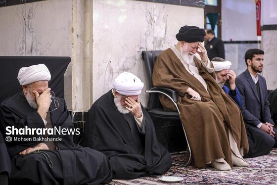 گزارش تصویری | مراسم ترحیم مرحوم آیت‌الله محمدهادی عبدخدایی در حرم مطهر رضوی