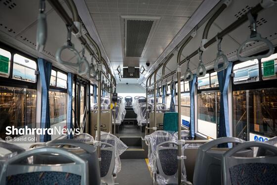 گزارش تصویری | آیین رونمایی از ۲۵ دستگاه اتوبوس جدید در مشهد (۱۲ بهمن ۱۴۰۴)