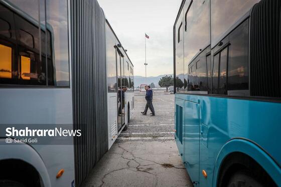 گزارش تصویری | آیین رونمایی از ۲۵ دستگاه اتوبوس جدید در مشهد (۱۲ بهمن ۱۴۰۴)