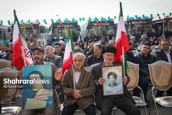 گزارش تصویری | آیین رونمایی از ۲۵ دستگاه اتوبوس جدید در مشهد (۱۲ بهمن ۱۴۰۴)