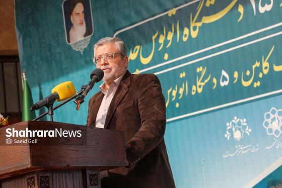 گزارش تصویری | آیین رونمایی از ۲۵ دستگاه اتوبوس جدید در مشهد (۱۲ بهمن ۱۴۰۴)