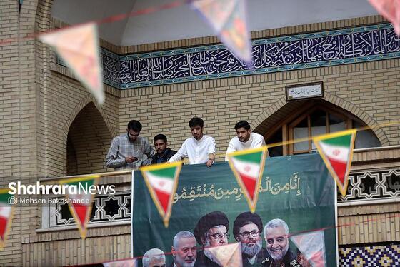 گزارش تصویری | اجتماع حوزویان در دفاع از ولایت در مشهد