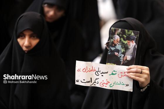 گزارش تصویری | اجتماع حوزویان در دفاع از ولایت در مشهد