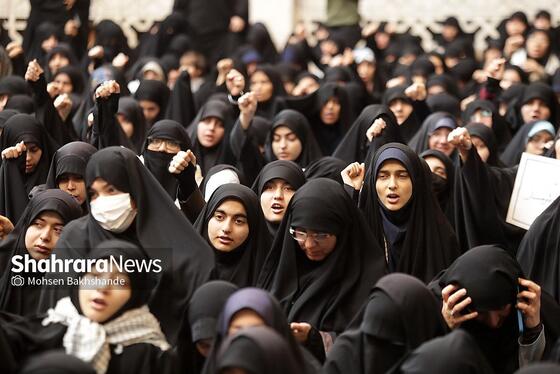 گزارش تصویری | اجتماع حوزویان در دفاع از ولایت در مشهد