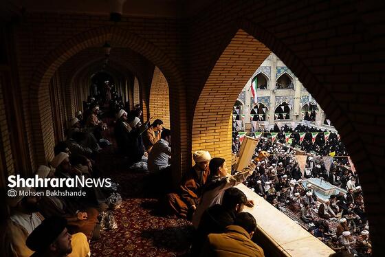 گزارش تصویری | اجتماع حوزویان در دفاع از ولایت در مشهد