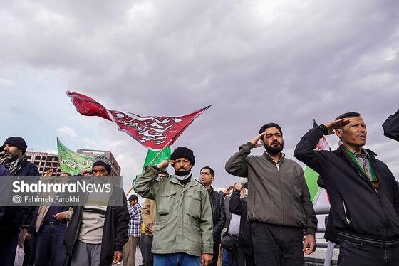 گزارش تصویری | اجتماع عظیم منتظران ظهور در مشهد ۱
