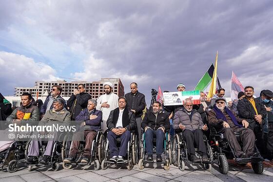 گزارش تصویری | اجتماع عظیم منتظران ظهور در مشهد ۱
