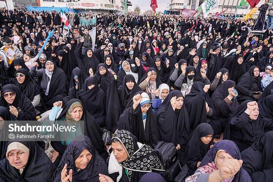 گزارش تصویری | اجتماع عظیم منتظران ظهور در مشهد ۱