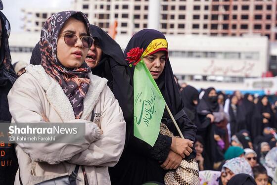 گزارش تصویری | اجتماع عظیم منتظران ظهور در مشهد ۱