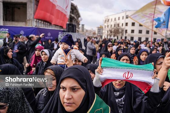 گزارش تصویری | اجتماع عظیم منتظران ظهور در مشهد ۱