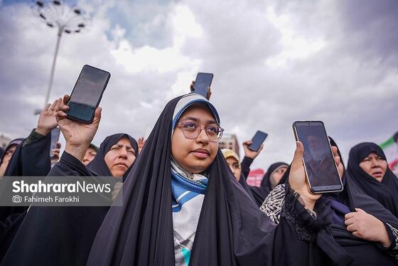 گزارش تصویری | اجتماع عظیم منتظران ظهور در مشهد ۱