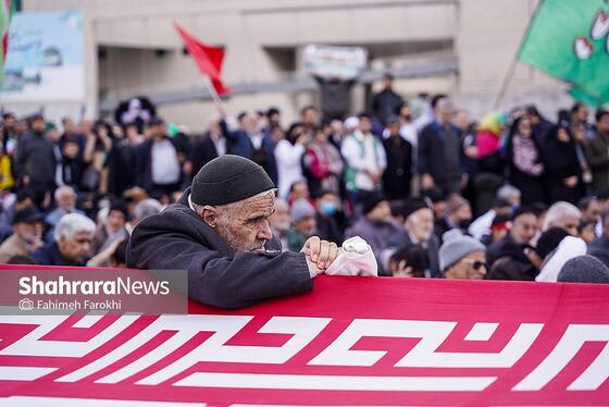 گزارش تصویری | اجتماع عظیم منتظران ظهور در مشهد ۱