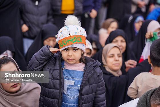 گزارش تصویری | اجتماع عظیم منتظران ظهور در مشهد ۱