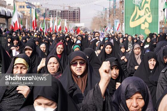 گزارش تصویری | اجتماع عظیم منتظران ظهور در مشهد ۱