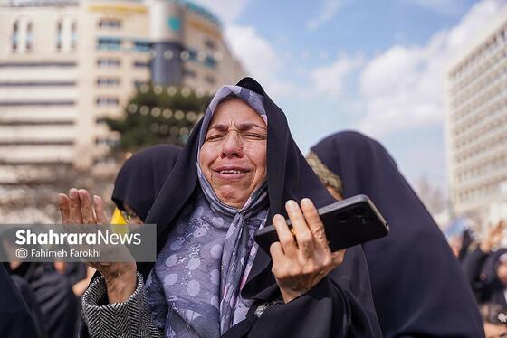 گزارش تصویری | اجتماع عظیم منتظران ظهور در مشهد ۱