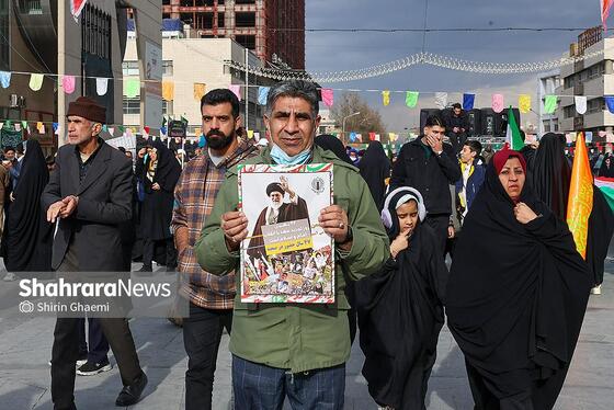 گزارش تصویری | اجتماع عظیم منتظران ظهور در مشهد ۲