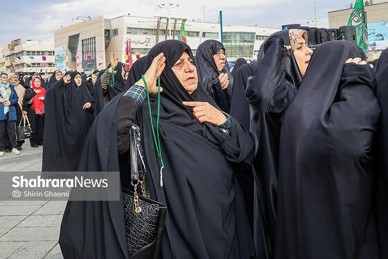گزارش تصویری | اجتماع عظیم منتظران ظهور در مشهد ۲