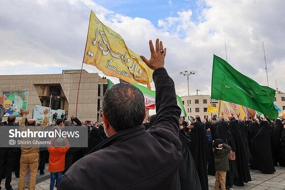 گزارش تصویری | اجتماع عظیم منتظران ظهور در مشهد ۲