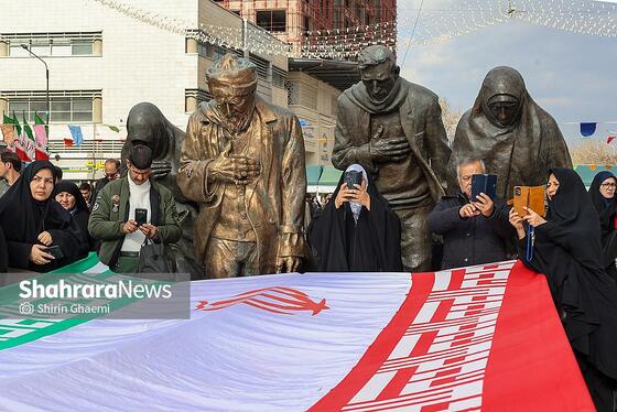 گزارش تصویری | اجتماع عظیم منتظران ظهور در مشهد ۲