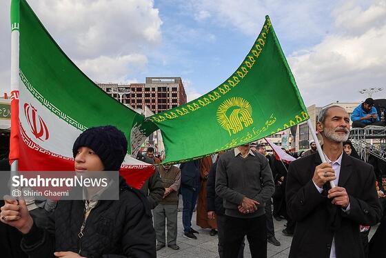 گزارش تصویری | اجتماع عظیم منتظران ظهور در مشهد ۲